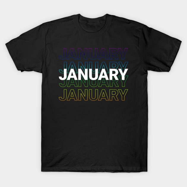 born in January T-Shirt by car lovers in usa